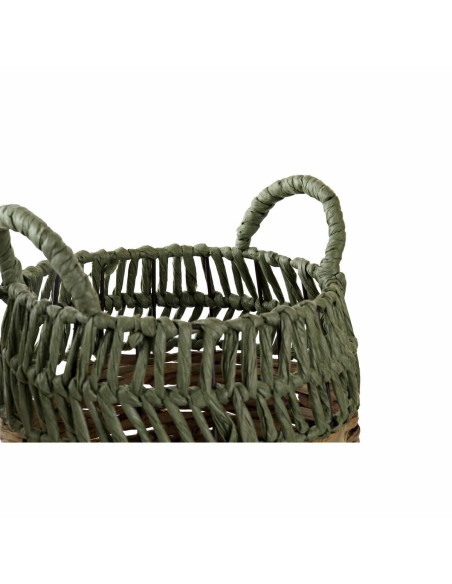 Set de basket DKD Home Decor Rotin (33 x 33 x 40 cm)