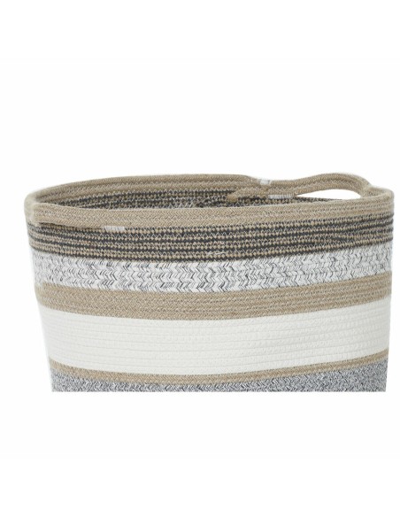 Set de basket DKD Home Decor Coton Jute (40 x 40 x 40 cm)