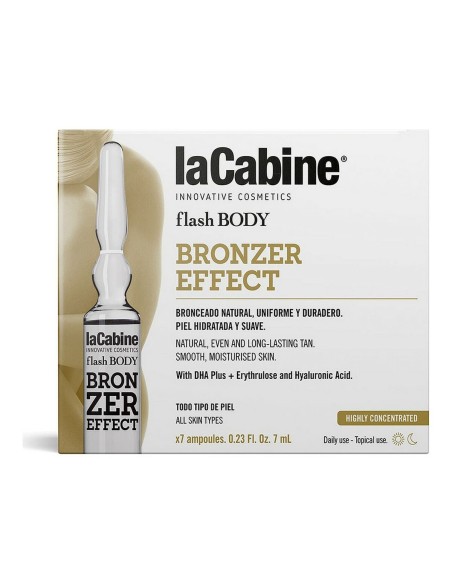 Autobronzant Corporel Flash Body laCabine Ampollas Corporales Autobronzant 7 ml (7 x 7 ml)