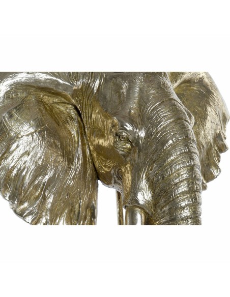 Figurine Décorative DKD Home Decor Noir Doré Eléphant Oriental 60 x 36 x 73 cm