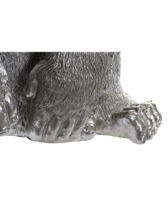 Figurine Décorative DKD Home Decor Argenté Colonial Gorille 46 x 40 x 61 cm 2