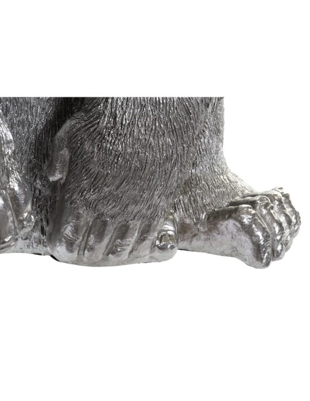 Figurine Décorative DKD Home Decor Argenté Colonial Gorille 46 x 40 x 61 cm