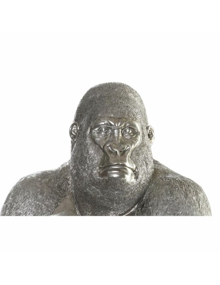 Figurine Décorative DKD Home Decor Argenté Colonial Gorille 46 x 40 x 61 cm
