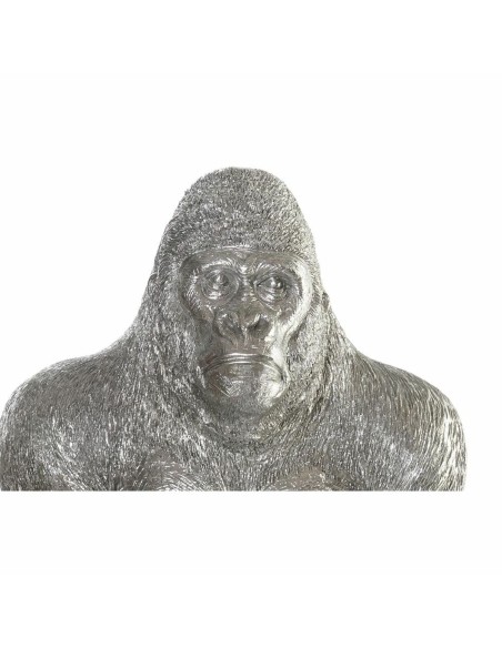 Figurine Décorative DKD Home Decor Argenté Colonial Gorille 38 x 55 x 52 cm