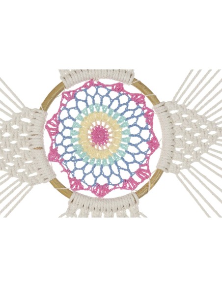 Attrape-rêves DKD Home Decor Plumes Boho 52 x 1 x 145 cm