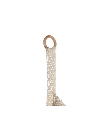 Cache-pot Home ESPRIT Coton Bois Urbaine 46 x 2 x 93 cm
