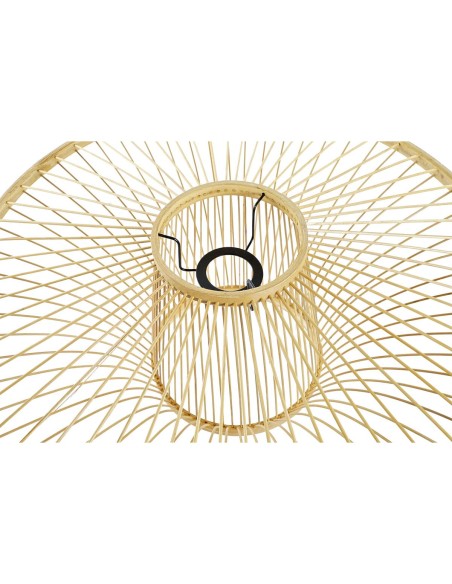 Écran de lampe DKD Home Decor Bambou (50 x 50 x 20 cm)