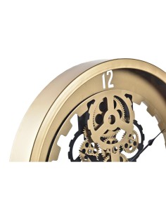 Horloge Murale DKD Home Decor Doré Argenté Verre Fer 50 x 8 x 50 cm (3 Unités) (2 Unités) 2