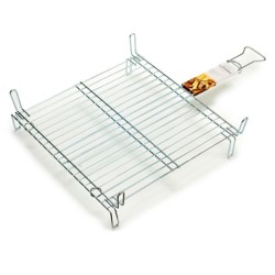 Grill Double 50 x 50 cm Acier zingué (5 Unités) 2