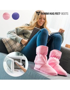 Bottes Réchauffables Micro-ondes Warm Hug Feet