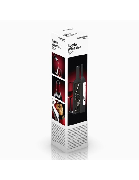 Boîte à Bouteille de Vin InnovaGoods 5 Pièces