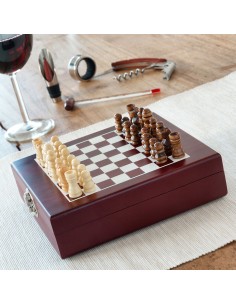 Ensemble d'Accessoires à Vin et Échecs InnovaGoods 37 Pièces 2