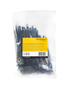 Attaches pour câble en nylon Startech CBMZTRB6BK           Noir 2