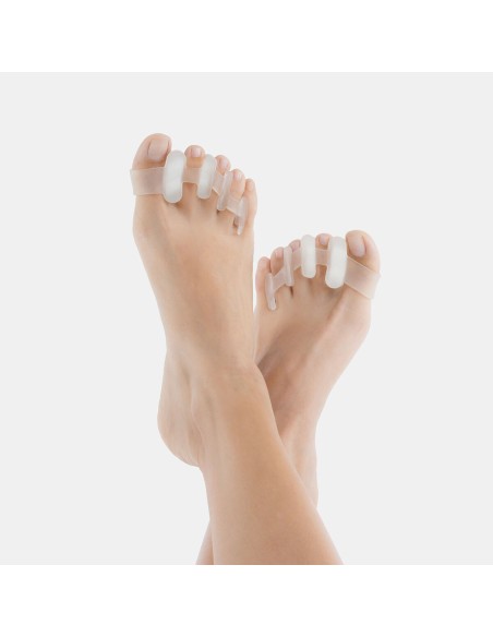 Séparateurs d'Orteils en gel Relaxants InnovaGoods 2 Unités