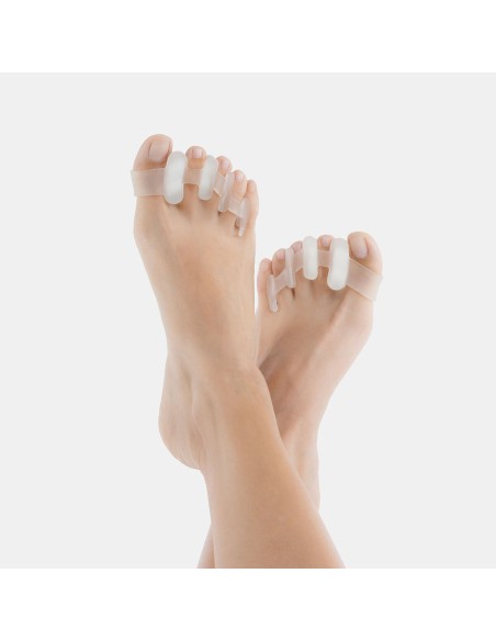 Séparateurs d'Orteils en gel Relaxants InnovaGoods 2 Unités
