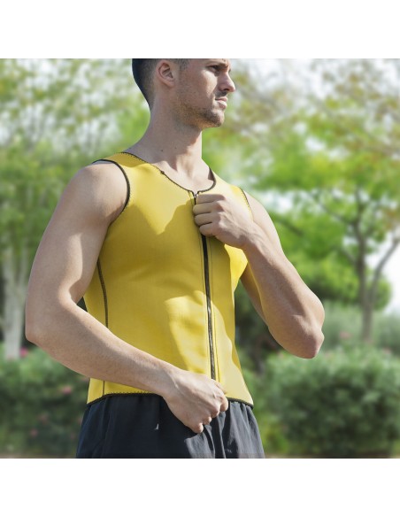 Gilet de Sport avec Effet Sauna pour Homme Passwa InnovaGoods