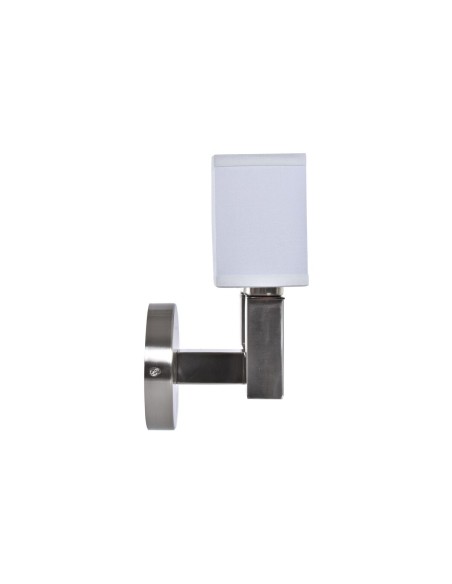 Applique DKD Home Decor Argenté Métal Polyester Blanc 220 V 40 W (25 x 14 x 24 cm)