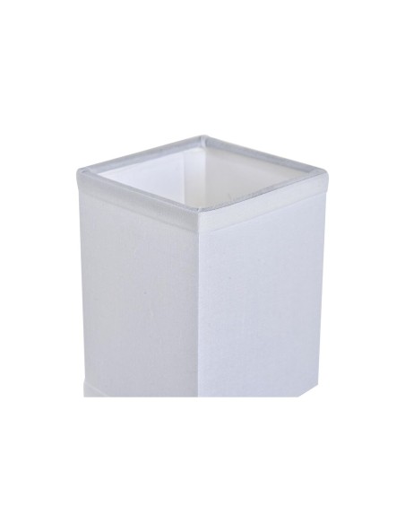 Applique DKD Home Decor Argenté Métal Polyester Blanc 220 V 40 W (12 x 10 x 22 cm)