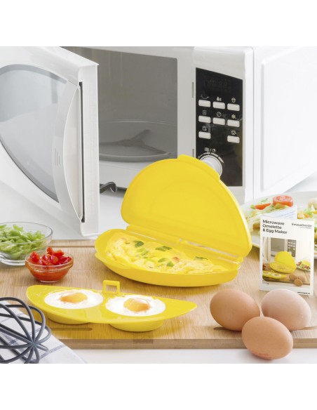 Cuiseur de Omelette pour Micro-Ondes InnovaGoods