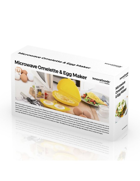 Cuiseur de Omelette pour Micro-Ondes InnovaGoods