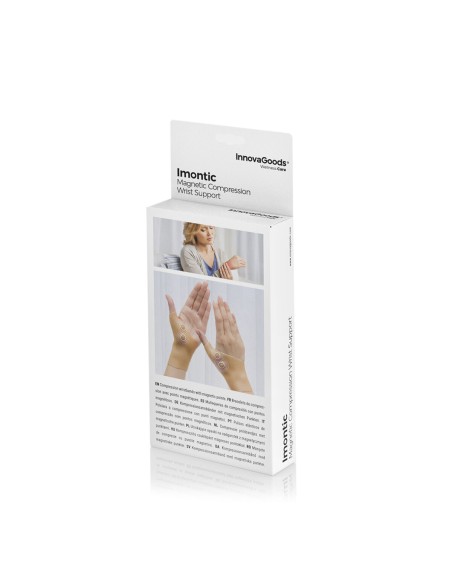 Protège-poignets de Compression avec Points Magnétiques Imontic InnovaGoods 2 Unités