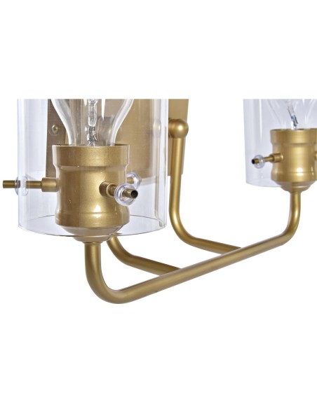 Applique DKD Home Decor Verre Doré Métal 220 V 50 W (41 x 17 x 24 cm)