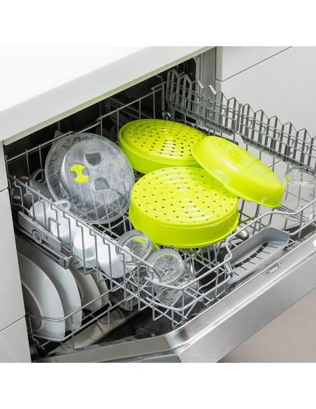 Cuiseur-Vapeur Double pour Micro-Ondes Codowave InnovaGoods