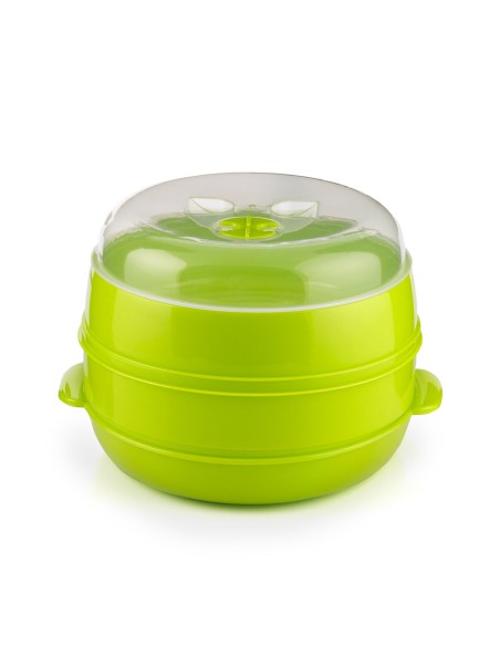 Cuiseur-Vapeur Double pour Micro-Ondes Codowave InnovaGoods