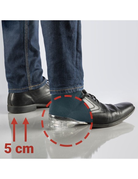 Semelles Élévatrices en Silicone x5 InnovaGoods 10 Unités