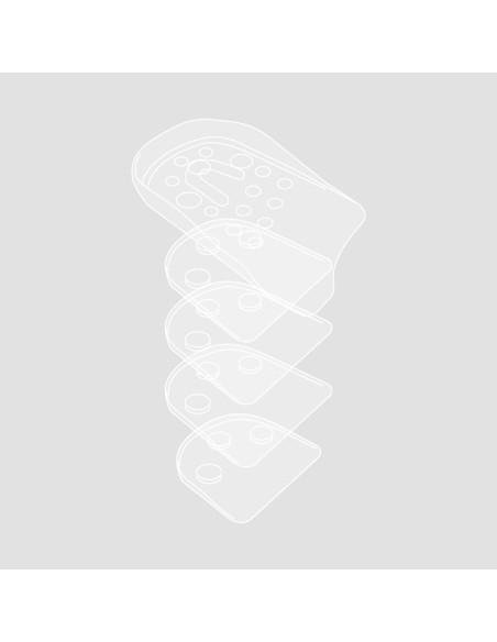 Semelles Élévatrices en Silicone x5 InnovaGoods 10 Unités
