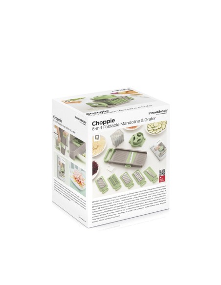 Mandoline-Râpe Pliable 6 en 1 Choppie InnovaGoods