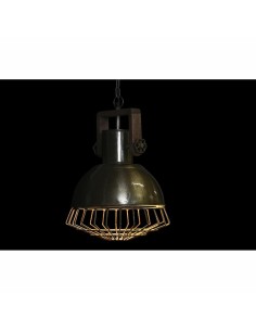 Suspension DKD Home Decor Argenté Marron Argent 50 W (31 x 31 x 44 cm) 2