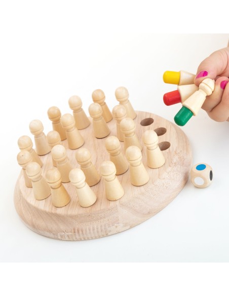 Jeux de mémoire en bois Taeda InnovaGoods 26 Pièces
