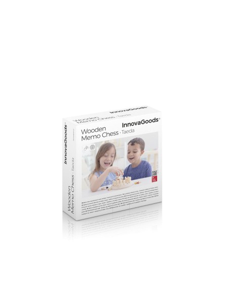 Jeux de mémoire en bois Taeda InnovaGoods 26 Pièces