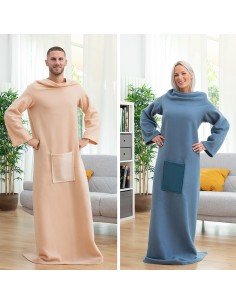 Couverture à Manche Individuelle avec Poche Centrale Faboulazy InnovaGoods 2