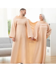 Couverture à Manche Double avec Poche Centrale Doublanket InnovaGoods 2