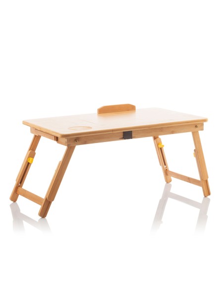 Table pliante d'appoint en bambou Lapwood InnovaGoods