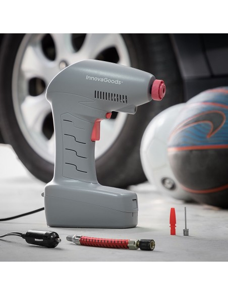 Compresseur d'air portatif avec LED Airpro+ InnovaGoods