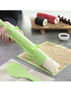 Set de sushi avec recettes Suzooka InnovaGoods 3 Pièces 2