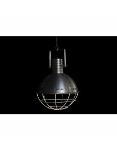 Suspension DKD Home Decor Argenté Fer 50 W 43 x 43 x 66 cm 2