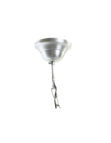 Suspension DKD Home Decor Argenté Fer 50 W 43 x 43 x 66 cm