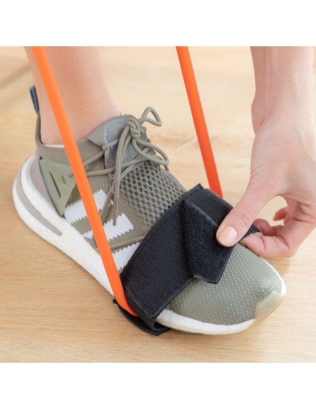 Ceinture avec bandes de résistance pour les fessiers et guide d'exercices Bootrainer InnovaGoods
