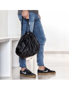 Sac tapis de sol imperméable pour les vestiaires2 en 1 Gymbag InnovaGoods 2