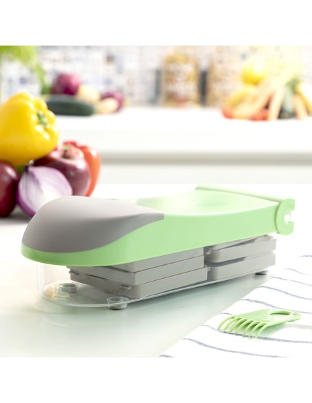 Coupe-Légumes, Râpe et Mandoline avec Recettes et Accessoires 7 en 1 Choppie Expert InnovaGoods