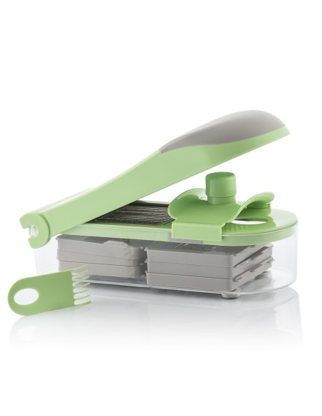 Coupe-Légumes, Râpe et Mandoline avec Recettes et Accessoires 7 en 1 Choppie Expert InnovaGoods