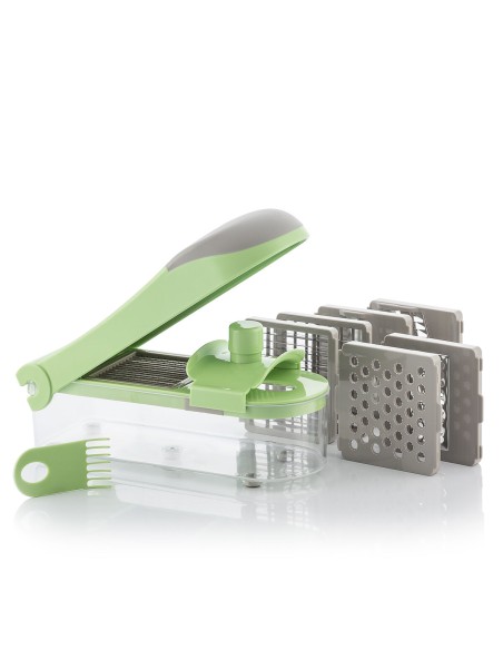 Coupe-Légumes, Râpe et Mandoline avec Recettes et Accessoires 7 en 1 Choppie Expert InnovaGoods