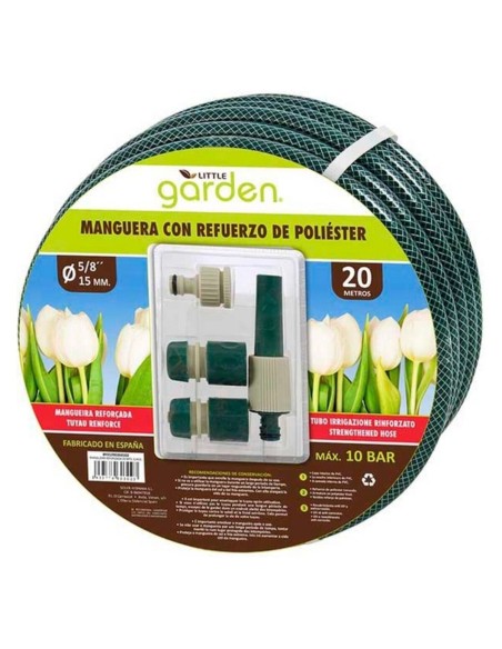 Jeu de tuyaux avec accessoires Little Garden Renforcée