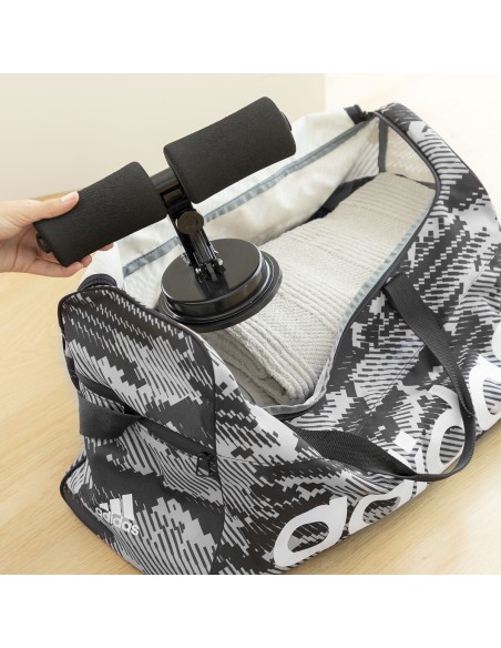 Barre de Maintien pour Abdominaux avec Fixation Ventouse et Guide d’Exercices CoreUp InnovaGoods