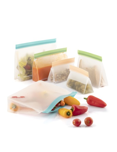 Set de Sacs Réutilisables Hermétiques Zags InnovaGoods 6 Unités