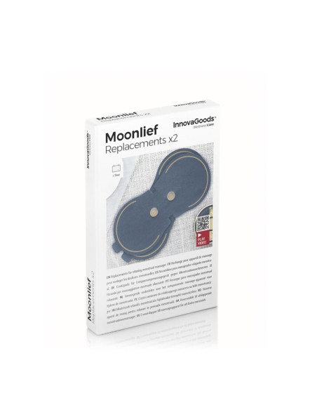 Patchs de Rechange pour Masseur pour Soulagement de Douleurs Menstruelles Moonlief InnovaGoods (Pack de 2)
